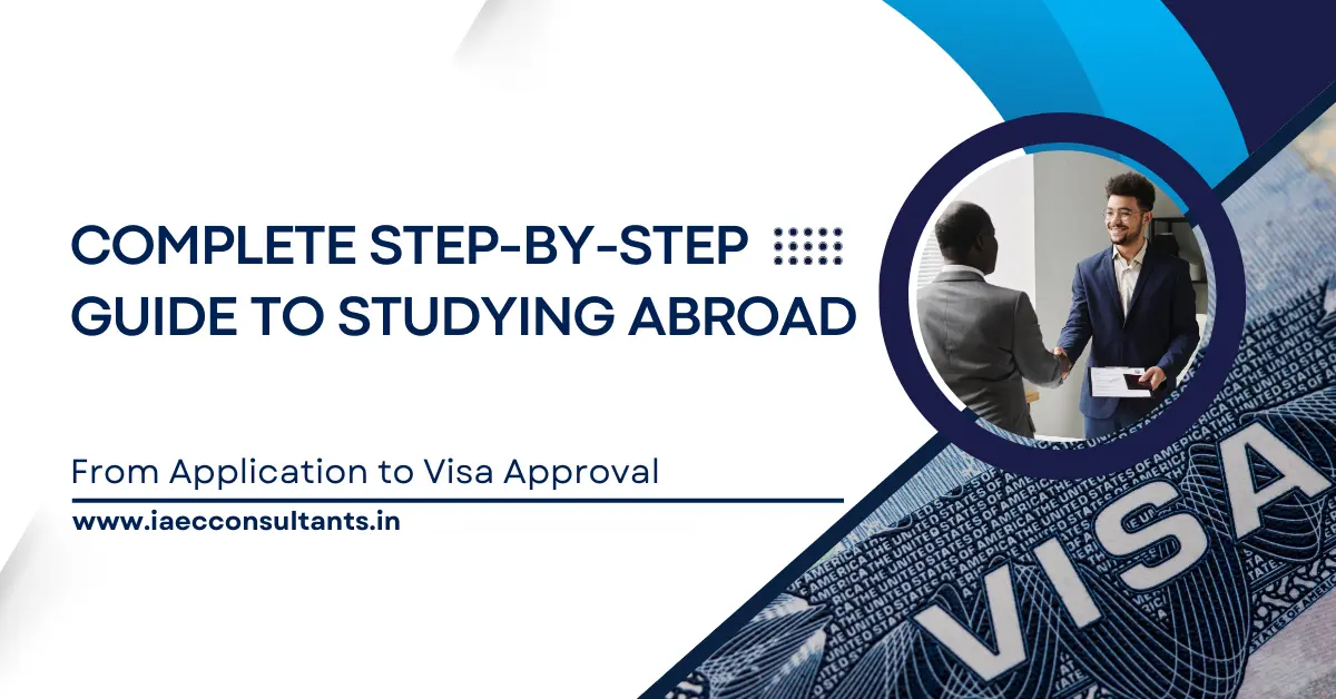 Complete Step-by-Step Guide to Studying Abroad: From Application to Visa Approval