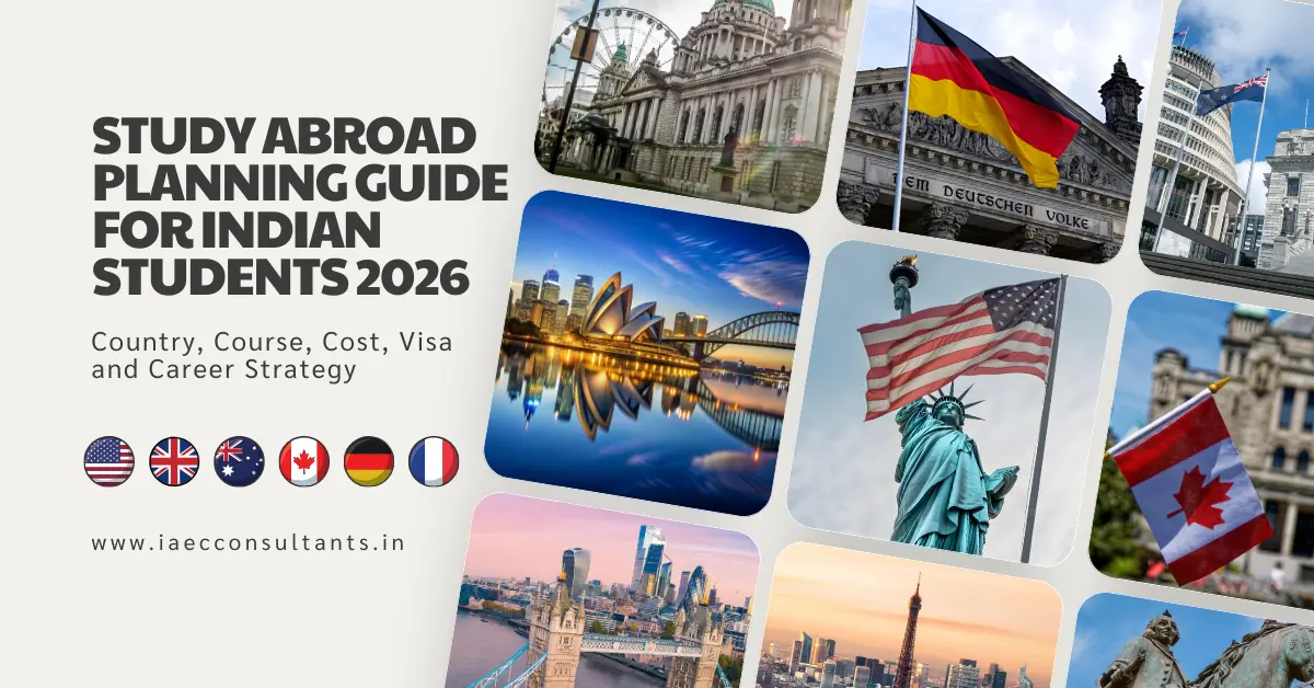 Study Abroad Planning Guide for Indian Students 2026: Country, Course, Cost, Visa and Career Strategy