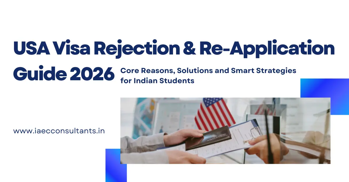 USA Visa Rejection & Re-Application Guide 2026: Core Reasons, Solutions and Smart Strategies for Indian Students